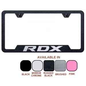 Acura RDX Laser Etched Logo Notched License Plate Frame Official Licensed - Picture 1 of 6