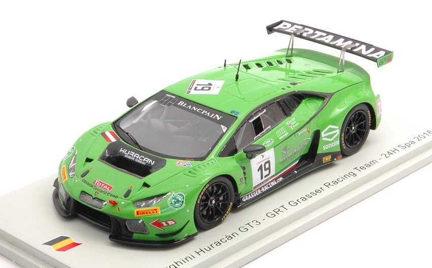 Lamborghini Huracan GT3 #19 24 H Spa 2016 modelo Pappu/Stolz/Beretta 1:43 Foto 1 de 1