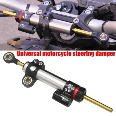 Amortiguador de estabilidad de dirección para motocicleta Yamaha MT09 MT07 YZF R1 Foto 1 de 4