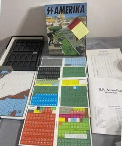 SS America Axis Powers Invade USA WW2 ! Le contenu de Wargame 3W en boîte est comme neuf jamais utilisé - Photo 1/9