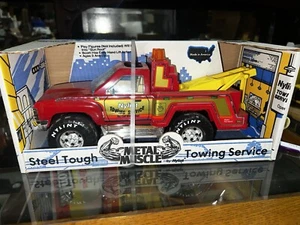 wow Nylint Towing Service Pressed Steel Wrecker Tow Truck MIB - #1250 - c1989/90 - Picture 1 of 13