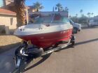 2007 Red and White Sea Ray Sport 175