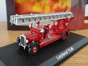 ATLAS OXFORD LONDON FIRE BRIGADE LEYLAND TLM FIRE ENGINE TRUCK MODEL JW03 1:76 - Picture 1 of 3