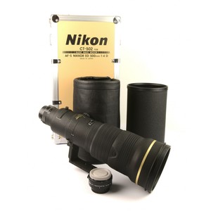 NIKON AF-S NIKKOR 500MM F4 ED D + CT-502 CASE  #625