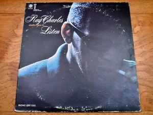 Ray Charles ♫ Invites You To Listen ♫ Rare 1967 ABC Records Orig. Mono Vinyl LP - Picture 1 of 3