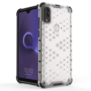 Für Alcatel 1V (2020) Stoßfeste Matt Klar Waben Panzer Hülle Cover - Bild 1 von 17