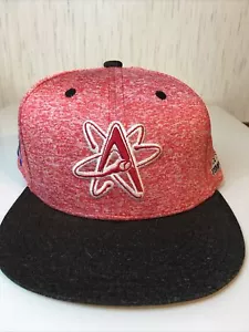 Gorra de isótopos de albuquerque tela roja moteada de Melonwear - Imagen 1 de 10