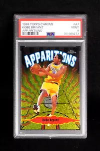 1998 Topps Chrome Kobe Bryant #A1 Apparitions Los Angeles Lakers PSA 9 - Picture 1 of 13