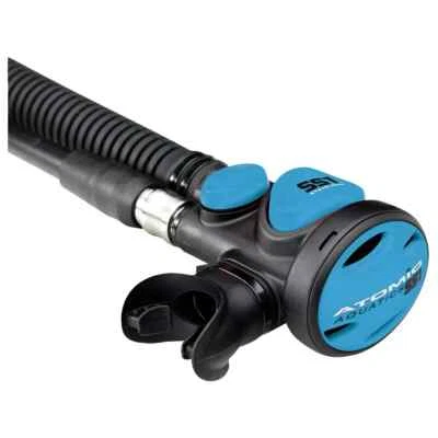 Atomic Aquatics SS1 Safe Second Octo/Inflator Regulator - Blue - Scuba Dive - Image 1 of 2
