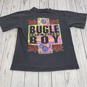 Vintage Bugle Boy T Shirt Cold Rolled Made In The USA Youth Medium Single Stitch - Picture 1 of 10