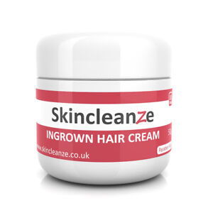 Skincleanze Ingrown Hair Cream Razor Bumps Shaving Rash Face Neck Armpit Legs
