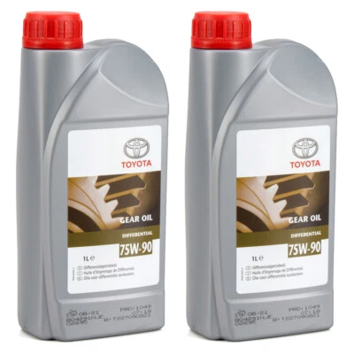 2L 2 Liter ORIGINAL Toyota DIFFERENTIAL GEAR OIL 75W90 API GL-5 08885-81592