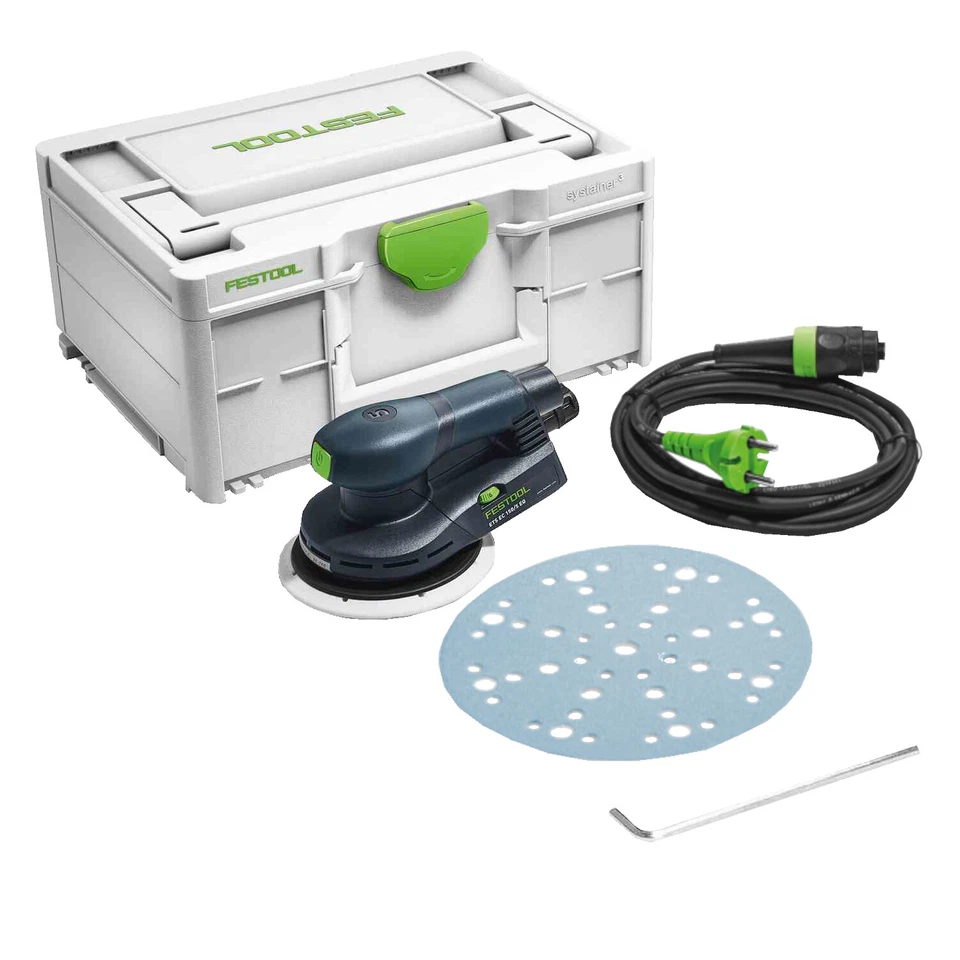 Festool Exzenterschleifer ETS EC 150/5 EQ-Plus 400 W im Systainer SYS3 - 576329 - Bild 1 von 4