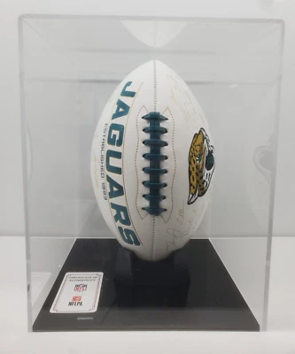 NFL Rawlings Signature Football 2021 con vitrina Jacksonville Jaguars Foto 1 de 4
