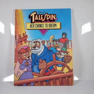 Disney's Talespin Her Chance To Dream Hardcover Book - Foto 1 di 1