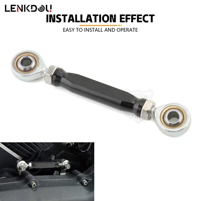 Palanca de acoplamiento de cambio ajustable de control medio para Harley Dyna FXD Low Rider Softail Foto 1 de 4