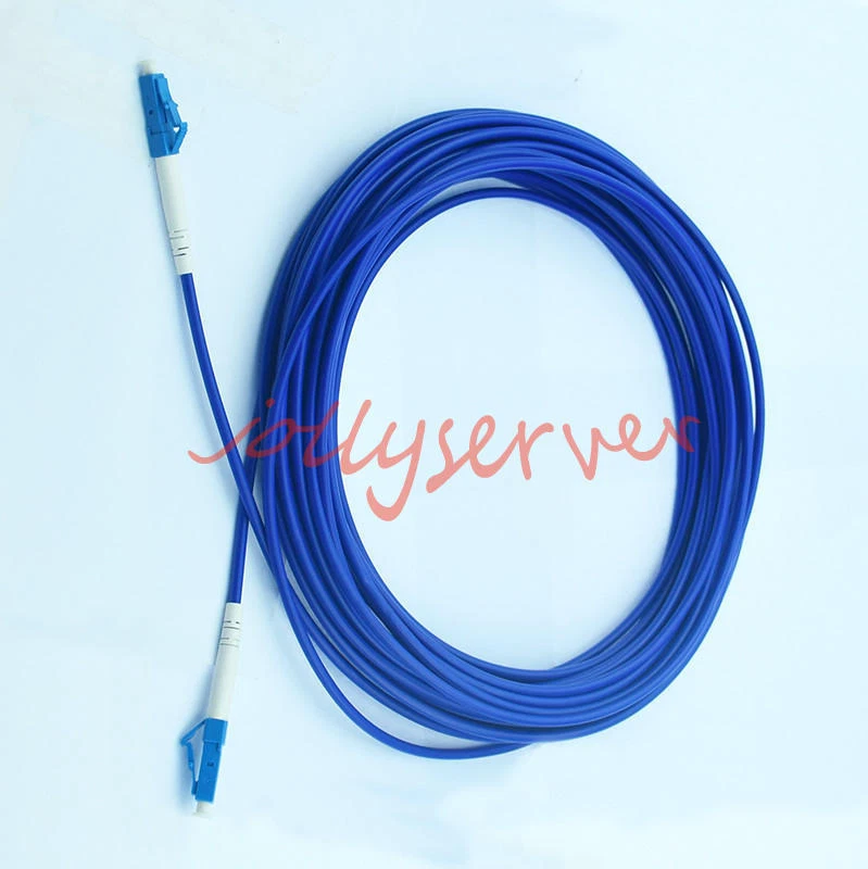 Neu 300M Armored Kabel Glasfaser Patch Kabel LC Zu LC Sm 9/125 3.0mm Einzel Core - Bild 1 von 1