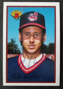 1989 Bowman SIGNED: Mike Walker, INDIANS #77 - Picture 1 of 1