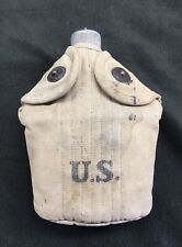 WWI U.S. Military Canteen 1918 + Canvas Cover 1918
