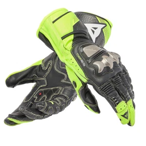 Dainese Full Metal 7 MOTO GP Spec Motorcycle Race Sport Gloves Yellow - Picture 1 of 8