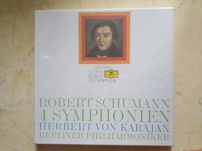 Robert Schumann 4 Symphonies Karajan/Berliner Philharmoniker 1972 German DGG - Image 1 of 2