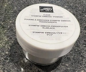 Stampin Up CLEAR Embossing Powder - Picture 1 of 1