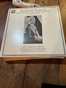 Orchestral Works By Rimsky-Korsakov, Mussorgsky, Stravinsky, And Tchaikovsky LP - Imagen 1 de 2