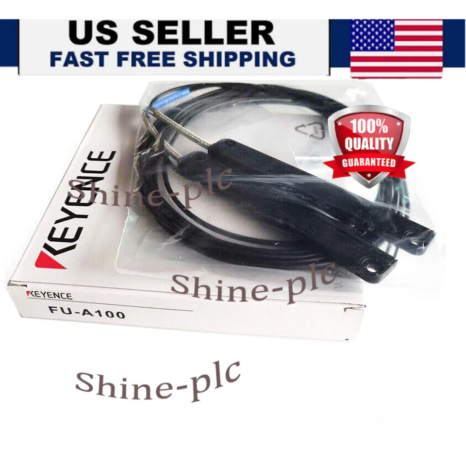 KEYENCE FU-A100 FUA100 Fiber Optic Sensor  US Free TAX - Image 1 of 1