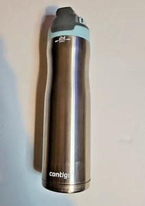 Botellas de agua de acero inoxidable Contigo Auto Seal Bryon 2.0 con botón de apertura - Imagen 1 de 6