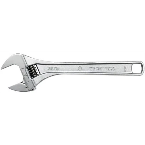 Wright Tool 9AC08 8" Adjustable Wrench, Maximum Capacity 1-1/8" - Image 1 of 2