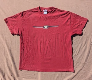 AAA VTG Crew Neck Red T Shirt Hawaii Hang Ten Hands Logo Graphic T Shirt - 2 XL - Bild 1 von 7
