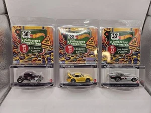 Hotwheels 38th Collectors Convention 3 Car Set ('32 Ford, Porsche 959, Vette) - Imagen 1 de 16
