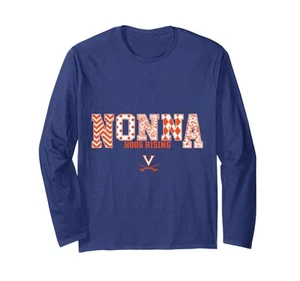 Virginia Cavaliers Thanksgiving The Man Behind The Turkey Long Sleeve T-Shirt - Picture 1 of 1