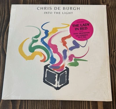 Chris De Burgh -  Into The Light 1986 Vinyl Record LP Vinyl W/ Hype Sticker - Image 1 of 3