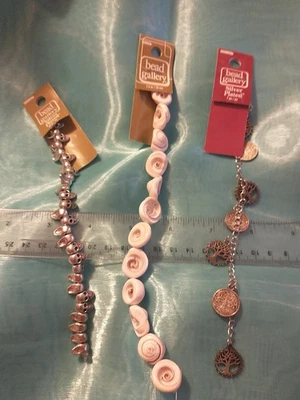 NEW NIP NOS 47 Pcs Bead Gallery Metal Skulls, Shells, Trees Jewelry Crafts - Image 1 of 4
