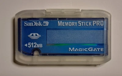 SONY MEMORY STICK PRO 512 MB MAGICGATE FOR SONY CAMERAS / CAMCORDERS / VAIO - Image 1 of 3