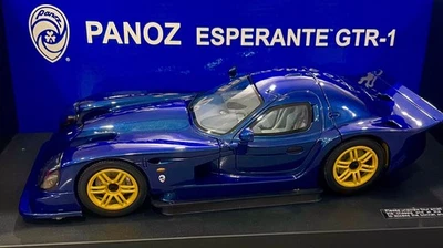 1/18 Autoart 1998 Panoz Esperante GTR-1 Street Car Purple/Blue 78201 - Image 1 of 4