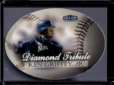 1998 Fleer Tradition Ken Griffey, Jr. Diamond Tribute #5 DT Mariners - Image 1 of 2