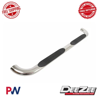 4-дюймовые овальные силовые пороги Dee Zee для Chevy Silverado GMC Sierra 1500 2500HD 3500HD - Изображение 1 из 2