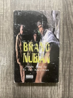 Brand Nubian - Punks Jump Up To Get Beat Down Cassette Single (1992) - Image 1 of 4