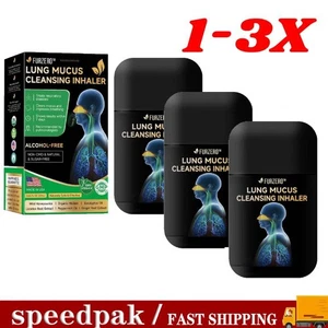1/2/3X Lung Mucus Clean Na sal Herbal Box Natural Safe Esse ntial Oils Inhaler - Picture 1 of 12