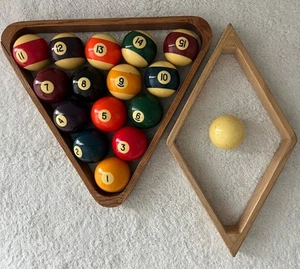 Juego de bolas de billar/billar usadas - Imagen 1 de 6