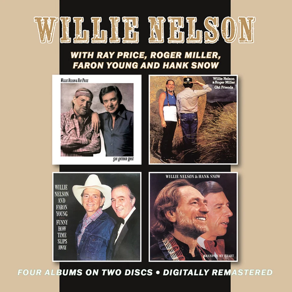 Willie Nelson San Antonio Rose (With Ray Price) / Old Friends (With Roger Miller - Image 1 of 1