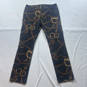 Ralph Lauren Jeans Co Equestrian Horse Bit Bridle 5 Pocket Jeans Gr. 12 (35x30) - Bild 1 von 15