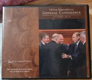 185th Semiannual & Annual General Conf Oct 2015 (11 CD’s) Morman - Picture 1 of 9