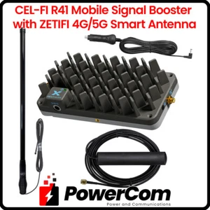 CEL-FI ROAM R41 Mobile Signal Booster with ZETIFI 4G-5G Smart Antenna 1050mm - Picture 1 of 5