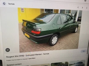 Originale Peugeot 306 MK2 berlina luce posteriore destra 6351H8 CON porta lampadina - Foto 1 di 4