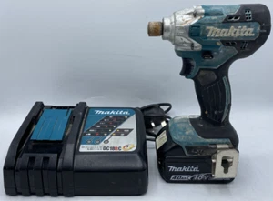 Makita DTD156 Cordless 18v Impact Driver w/4.0Ah Battery+Charger FREE UK POSTAGE - Picture 1 of 8