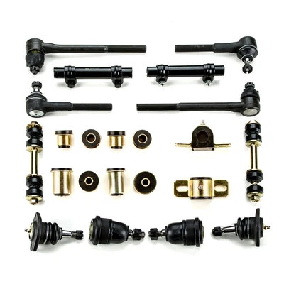 Kit de reconstrucción de suspensión delantera de polietileno negro para Chevrolet Chevy II Nova 1970-1974 Foto 1 de 4