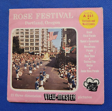 Rare Scarce A251 Sawyer's Rose Festival Portland Oregon view-master Reels Packet
